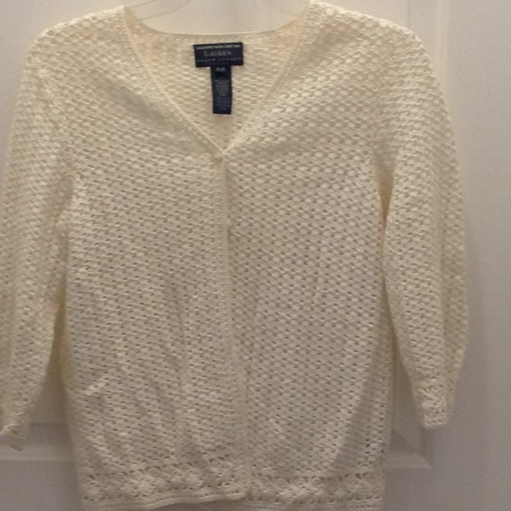 Hand knit Lauren cardigan